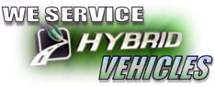 We service hybrid vehicles